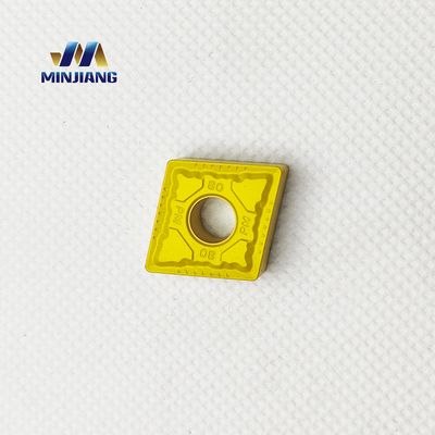 Rombo 80° Macchine esterne e interne PVD CVD Poligono regolare Carburo di tungsteno utensili di taglio CNC per tornio metallico